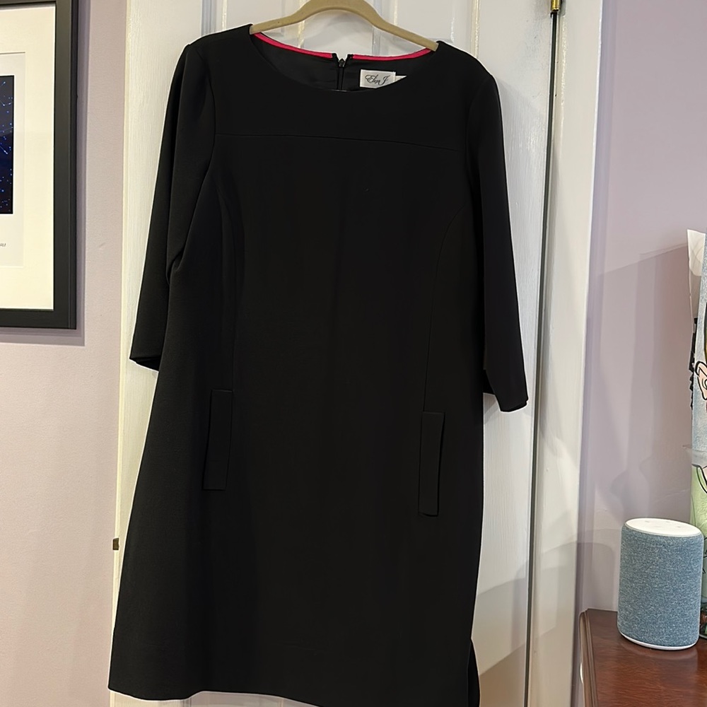 Eliza J NWT a-line fully lined dress with pockets